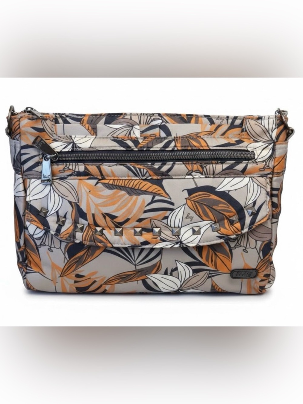 Lug Pacer Crossbody Bag in Lilly Grey